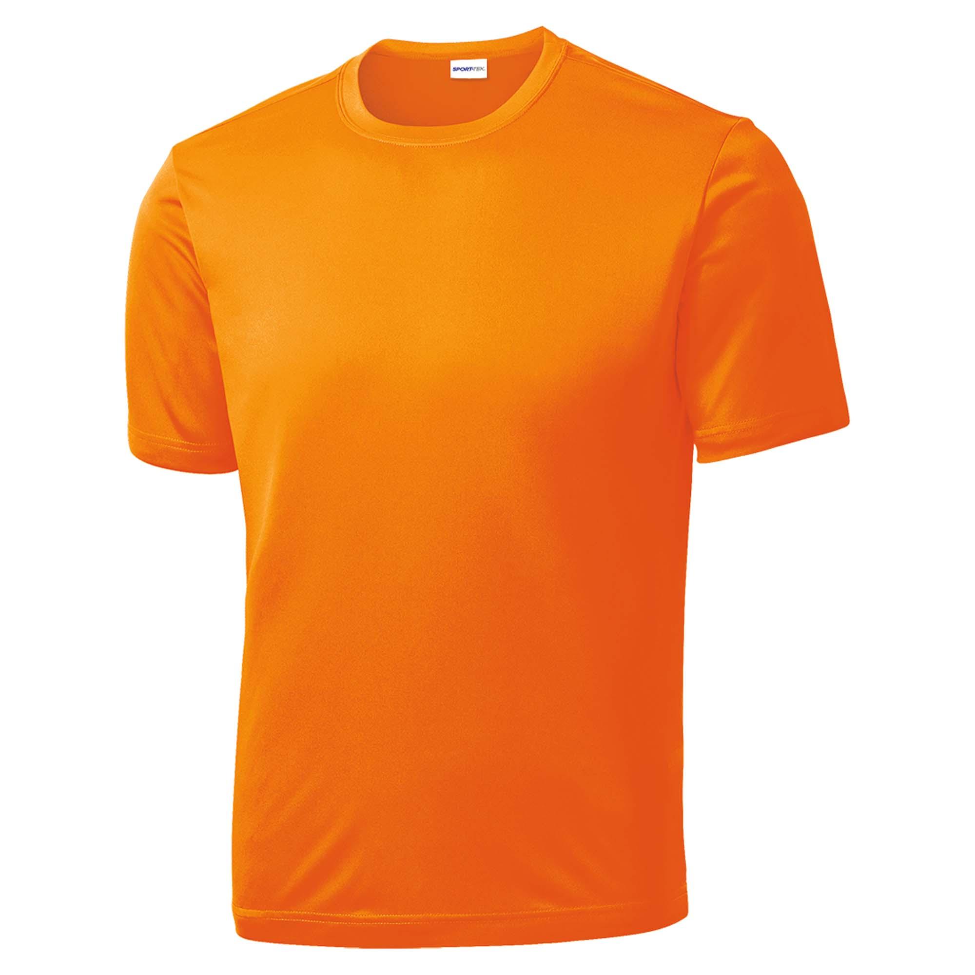 Sport-Tek TST350 Tall Competitor Tee - Neon Orange | Full Source