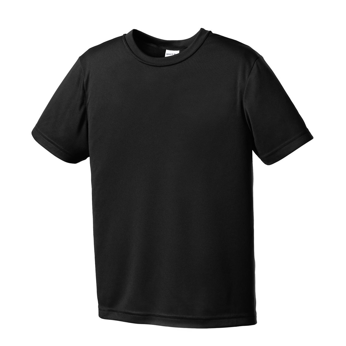 Sport-Tek YST350 Youth PosiCharge Competitor Tee - Black | Full Source