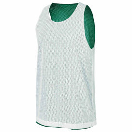Sport-Tek ST5000 PosiCharge Reversible Mesh Tank - Kelly Green/White