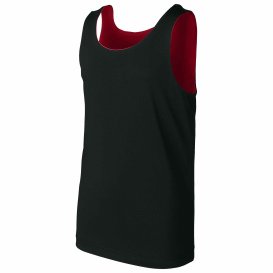 Sport-Tek YST551 Youth PosiCharge Competitor Rev Tank - Deep Red/Black