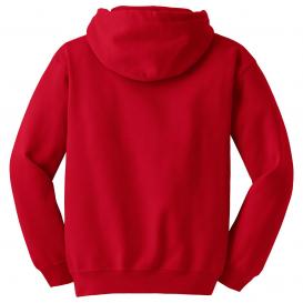 Gildan 12500 DryBlend Pullover Hooded Sweatshirt - Red