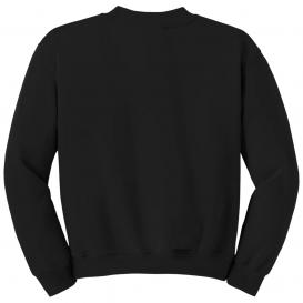 Gildan 18000B Youth Heavy Blend Crewneck Sweatshirt - Black | Full Source