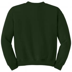 Gildan 18000B Youth Heavy Blend Crewneck Sweatshirt - Forest | Full Source