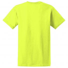 Gildan 2000 Ultra Cotton 100% US Cotton T-Shirt - Safety Green | Full ...