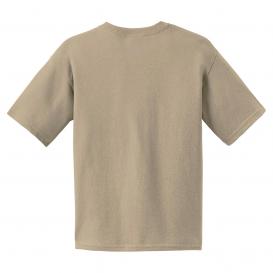 Gildan 2000B Youth Ultra Cotton 100% US Cotton T-Shirt - Sand