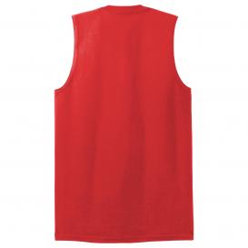 Gildan 2700 Ultra Cotton Sleeveless T-Shirt - Red