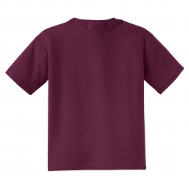 Jerzees 29B Youth Dri-Power Active 50/50 Cotton/Poly T-Shirt - Maroon