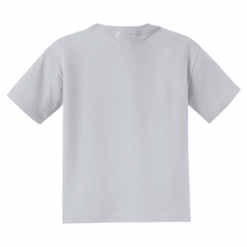 Jerzees 29B Youth Dri-Power Active 50/50 Cotton/Poly T-Shirt - Silver