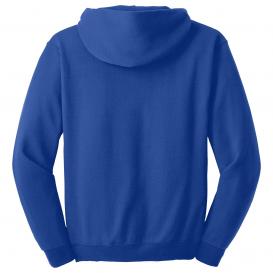 Jerzees 4997M Super Sweats NuBlend Pullover Hooded Sweatshirt - Royal