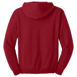 Jerzees 4997M Super Sweats NuBlend Pullover Hooded Sweatshirt - True Red