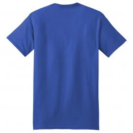 Hanes 5180 Beefy-T 100% Cotton T-Shirt - Deep Royal