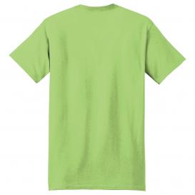 Hanes 5180 Beefy-T 100% Cotton T-Shirt - Lime