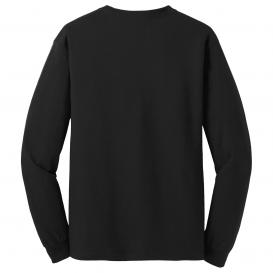 Gildan 5400 Heavy Cotton Long Sleeve T-Shirt - Black | Full Source