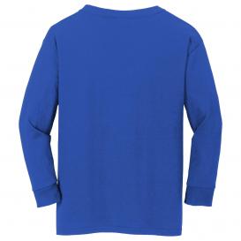 Gildan 5400B Youth Heavy Cotton Long Sleeve T-Shirt - Royal