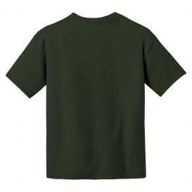Gildan 8000B Youth DryBlend T-Shirt - Forest