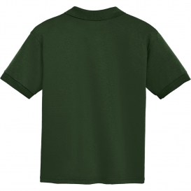 Gildan 8800B Youth DryBlend Jersey Knit Sport Shirt - Forest Green