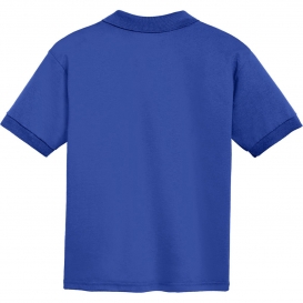 Gildan 8800B Youth DryBlend Jersey Knit Sport Shirt - Royal