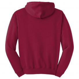Jerzees 996M NuBlend Pullover Hooded Sweatshirt - Cardinal