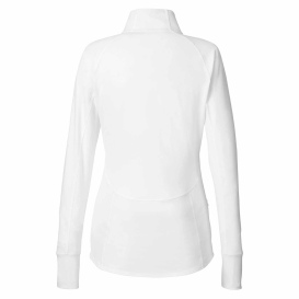 PUMA Golf 533007 Ladies Gamer Golf Quarter-Zip - Bright White