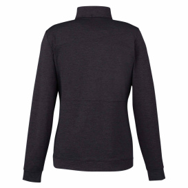 PUMA Golf 535516 Ladies Cloudspun Rockaway Quarter-Zip - Puma Black