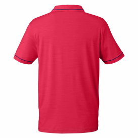 PUMA Golf 599120 Gamer Golf Polo - Teaberry Hetaher/Navy Blazer