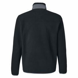 PUMA Golf 628407 Fleece Quarter-Zip - Puma Black/Slate Sky
