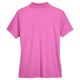 Core 365 78181 Ladies Origin Performance Pique Polo - Charity Pink