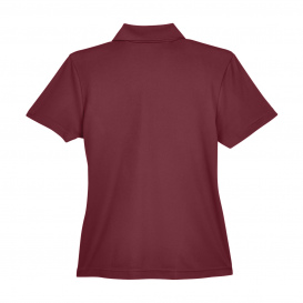 Core 365 78181P Ladies Origin Performance Pique Polo with Pocket - Burgundy