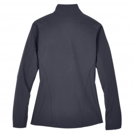 Core 365 78184 Ladies Cruise Two-Layer Fleece Bonded Soft Shell Jacket - Carbon