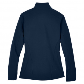 Core 365 78184 Ladies Cruise Two-Layer Fleece Bonded Soft Shell Jacket - Classic Navy