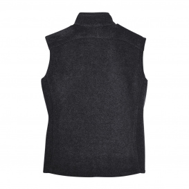 Core 365 78191 Ladies Journey Fleece Vest - Heather Charcoal