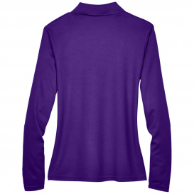 Core 365 78192 Ladies Pinnacle Performance Long Sleeve Pique Polo - Campus Purple