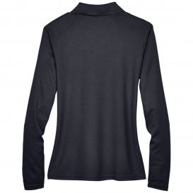 Core 365 78192 Ladies Pinnacle Performance Long Sleeve Pique Polo - Carbon