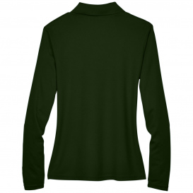Core 365 78192 Ladies Pinnacle Performance Long Sleeve Pique Polo - Forest