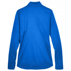 UltraClub 8230L Ladies Cool & Dry Sport Quarter-Zip Pullover - Kyanos Blue
