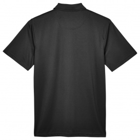 UltraClub 8405T Men\'s Tall Cool & Dry Sport Polo - Black