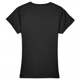 UltraClub 8420L Ladies Cool & Dry Performance Interlock T-Shirt - Black