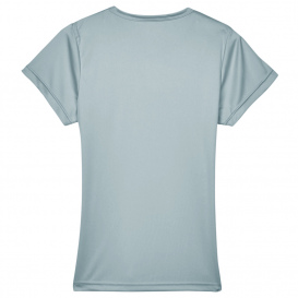 UltraClub 8420L Ladies Cool & Dry Performance Interlock T-Shirt - Grey