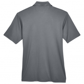 UltraClub 8425 Men\'s Cool & Dry Sport Performance Interlock Polo - Charcoal