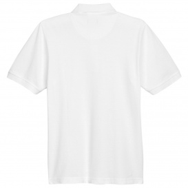 UltraClub 8535 Men\'s Classic Pique Polo - White