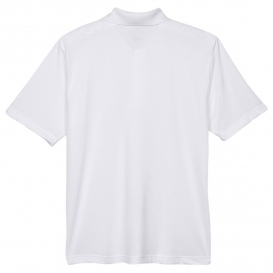 UltraClub 8610 Men\'s Cool & Dry 8 Star Elite Performance Interlock Polo - White