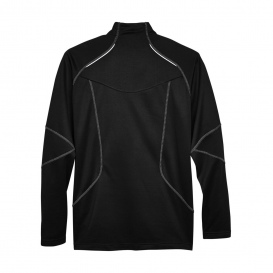 North End 88175 Catalyst Performance Fleece 1/4-Zip - Black