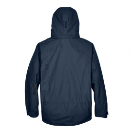 North End 88178 Men\'s Caprice 3-in-1 Jacket with Soft Shell Liner - Classic Navy