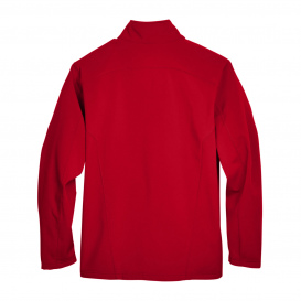Core 365 88184 Men\'s Cruise Two-Layer Fleece Bonded Soft Shell Jacket - Classic Red
