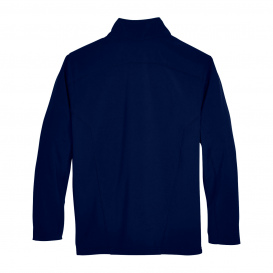 Core 365 88184T Men\'s Tall Cruise Two-Layer Fleece Bonded Soft Shell Jacket - Classic Navy