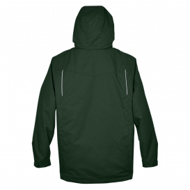 Core 365 88205 Men\'s Region 3-in-1 Jacket with Fleece Liner - Forest