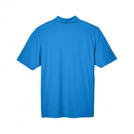 North End 88632 Men\'s Recycled Polyester Performance Pique Polo - Light Nautical Blue