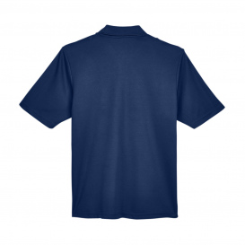 Core 365 CE101 Men\'s Balance Colorblock Performance Pique Polo - Electric Blue/Classic Navy