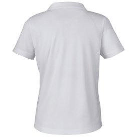 Core 365 CE104W Ladies Market Snag Protect Mesh Polo - Platinum