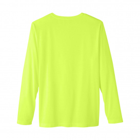 Core 365 CE111L Adult Fusion ChromaSoft Performance Long-Sleeve T-Shirt - Safety Yellow